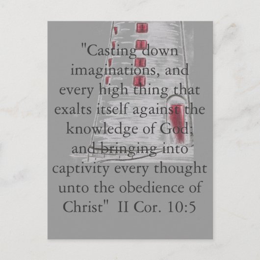 Obedience Briefkaart (Voorkant)