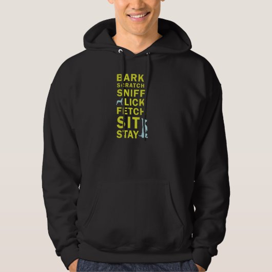 Obedience Dog Training Hoodie (Voorkant)