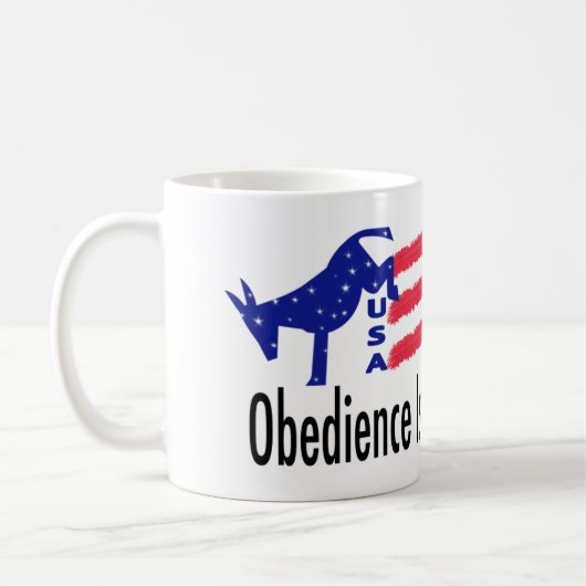 Obedience Patriotisme Koffiemok (Links)