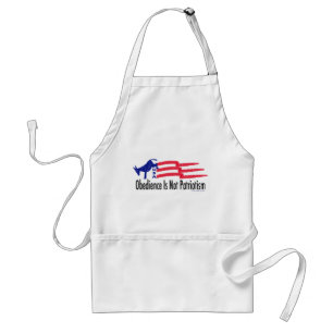 Obedience Patriotisme Standaard Schort