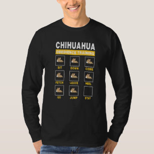 Obedience-training Chihuahua voor trainingen T-shirt