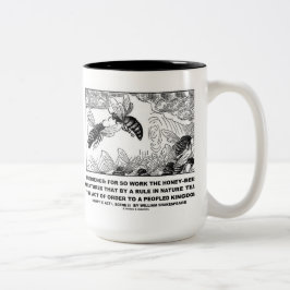 Obedience Work Honey-Bees Henry V Shakespeare Tweekleurige Koffiemok