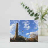 Obelisk, Cleopatra's Needle in Central Park, NYC Briefkaart (Staand voorkant)