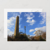 Obelisk, Cleopatra's Needle in Central Park, NYC Briefkaart (Voorkant / Achterkant)