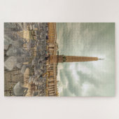Obelisk met stoelen, St. Peter Square, Rome, Itali Legpuzzel (Horizontaal)