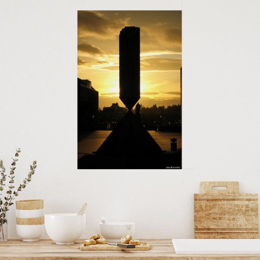 Obelisk Poster (Keuken)