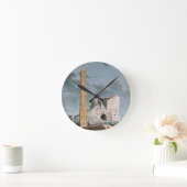 Obelisk van Cleopatra (w/c op papier) Ronde Klok (Huis)