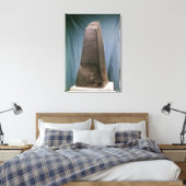 Obelisk van Manishtusu uit Susa, c.2270 BC Canvas Afdruk (Insitu (Slaapkamer))