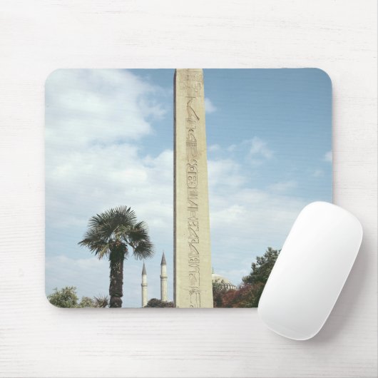 Obelisk van Theodosius I, met een Romeinse basis Muismat (Met muis)