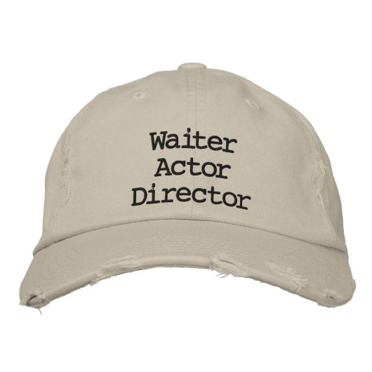 Ober Acteur Director La La Land Pet (Voorkant)