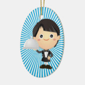 Ober - Bewaker - SRF Keramisch Ornament (Links)