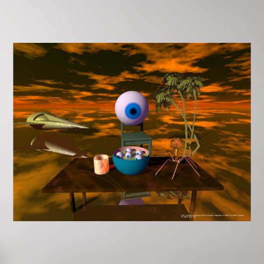 Ober! Er zit een oog in mijn soep... Poster (Voorkant)