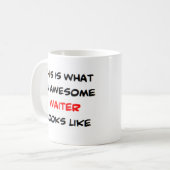 ober, geweldige koffiemok (Voorkant links)