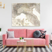 Ober, Mittel Italien — Regio Rome Canvas Afdruk (Insitu (Woonkamer))