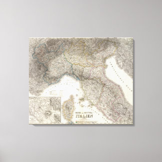 Ober, Mittel Italien — Regio Rome Canvas Afdruk