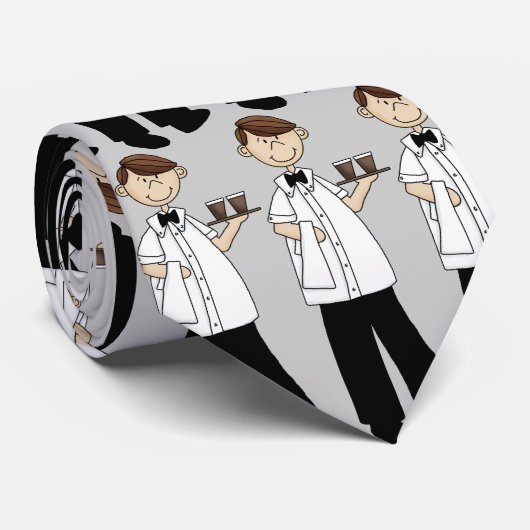 Ober op het stropdas van het Werk (Opgerold)