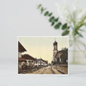 Oberammergau, algemeen uitzicht, Oberbeieren, Duit Briefkaart (Staand voorkant)