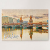 Oberbaum Bridge, Berlijn, Duitsland Legpuzzel (Horizontaal)
