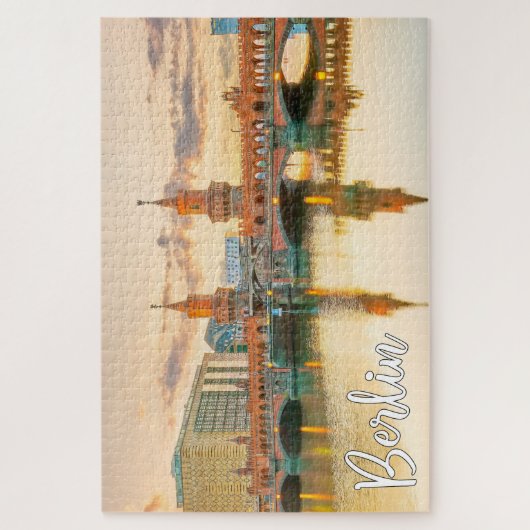 Oberbaum Bridge, Berlijn, Duitsland Legpuzzel (Verticaal)