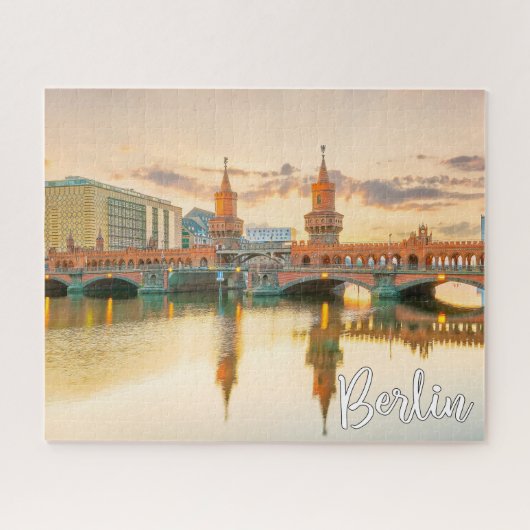 Oberbaum Bridge, Berlijn, Duitsland Legpuzzel (Horizontaal)