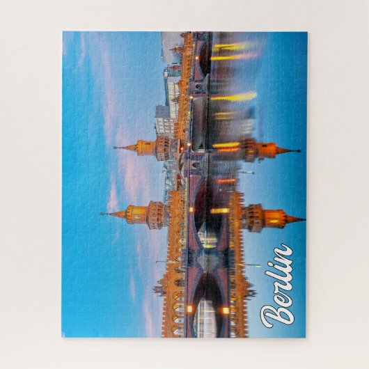 Oberbaum Bridge, Berlijn, Duitsland Legpuzzel (Verticaal)