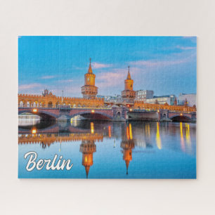Oberbaum Bridge, Berlijn, Duitsland Legpuzzel