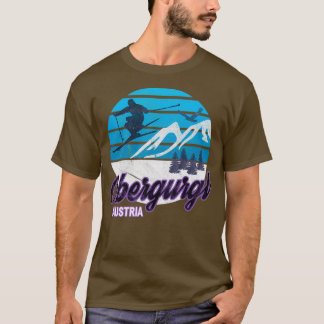 Obergurgl Austria Ski Resort Snowboarding W T-shirt