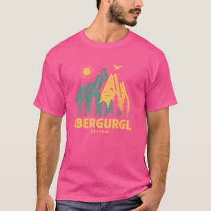 Obergurgl Bergen Oostenrijk Wandelen Buiten Vintag T-shirt