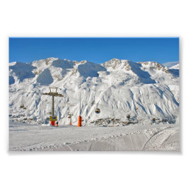 Obergurgl Hochgurgl Tirol Austrian Alps Oostenrijk Foto Afdruk