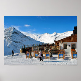Obergurgl Hochgurgl Tirol Austrian Alps Oostenrijk Poster