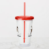 Oberhasli Dairy Goat Acryl Drinkbeker (Rechts)