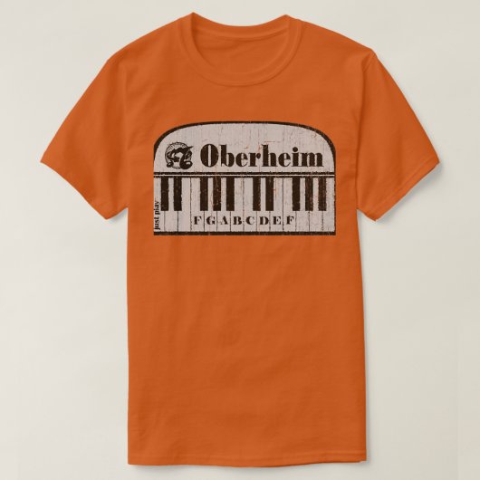 Oberheim 1969 t-shirt (Design voorkant)