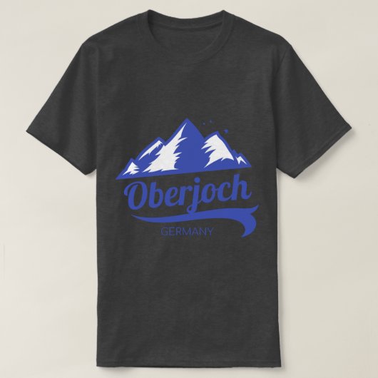 Oberjoch ski Duitsland T-shirt (Design voorkant)