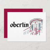 Oberlin College - Finney Chapel Briefkaart (Voorkant / Achterkant)