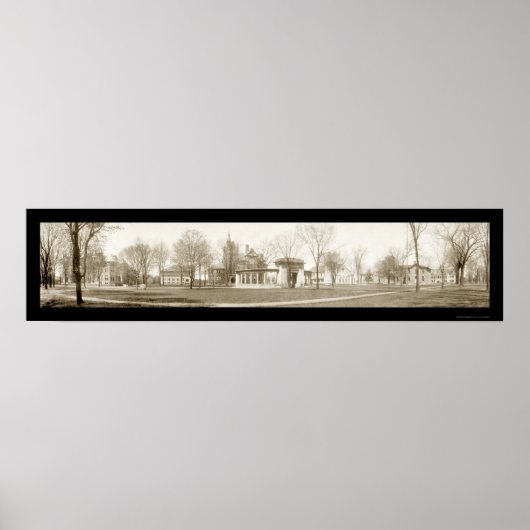 Oberlin College, Ohio Foto 1909 Poster (Voorkant)