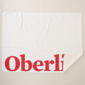 Oberlin Fleece Blanket Sherpa Deken (Voorkant (horizontaal))