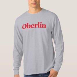 Oberlin Lang-Sleeve Grijs T-shirt