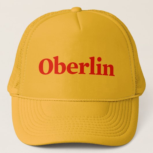 Oberlin Trucker Hat Trucker Pet (Voorkant)