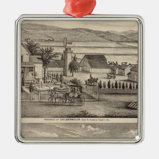 Obermuller, Wille residences Metalen Ornament (Voorkant)