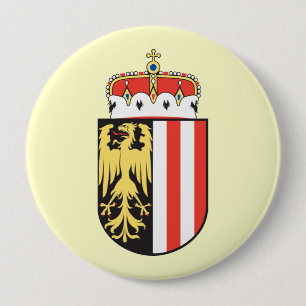 Oberoesterreich, Oostenrijk Ronde Button 4,0 Cm