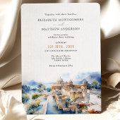 Oberoi Udaivilas Lake Pichola India Bruiloft Kaart