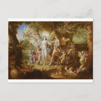 Oberon en Titania Briefkaart