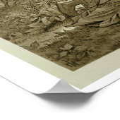 Oberon en Titania (graving) Poster (Hoek)