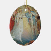 Oberon en Titania uit 'A MidSummer Night's Dream' Keramisch Ornament (Rechts)