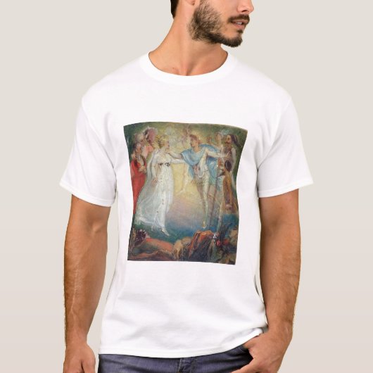 Oberon en Titania uit 'A MidSummer Night's Dream' T-shirt (Voorkant)