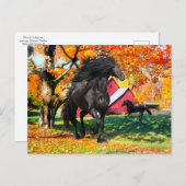 "Oberon in de herfst" Briefkaart (Voorkant / Achterkant)