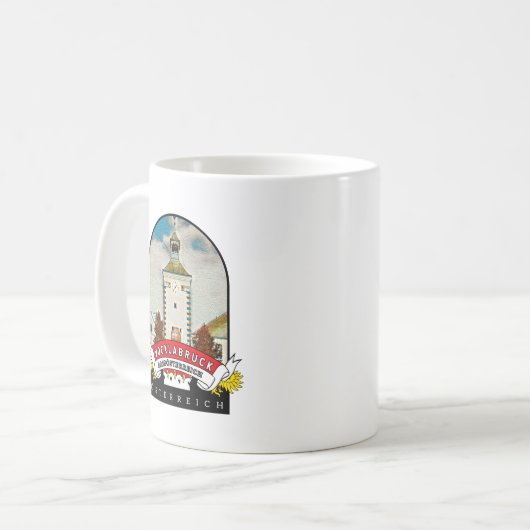 Oberösterreich Vöcklabruck Österreich Souvenir  Koffiemok (Voorkant links)