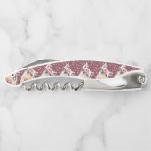 Ober's Kurkentrekker Gentleman Pig met Roos (Achterkant)