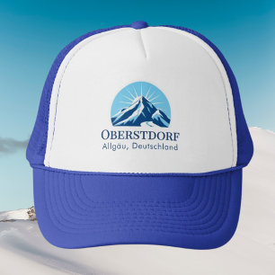 Oberstdorf im Allgäu Duitsland Germany ski Hoed Trucker Pet