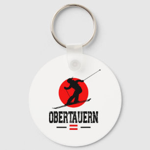 Obertauern Oostenrijk Skigebied Alpen Oostenrijks Sleutelhanger